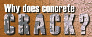 why concrete get cracked