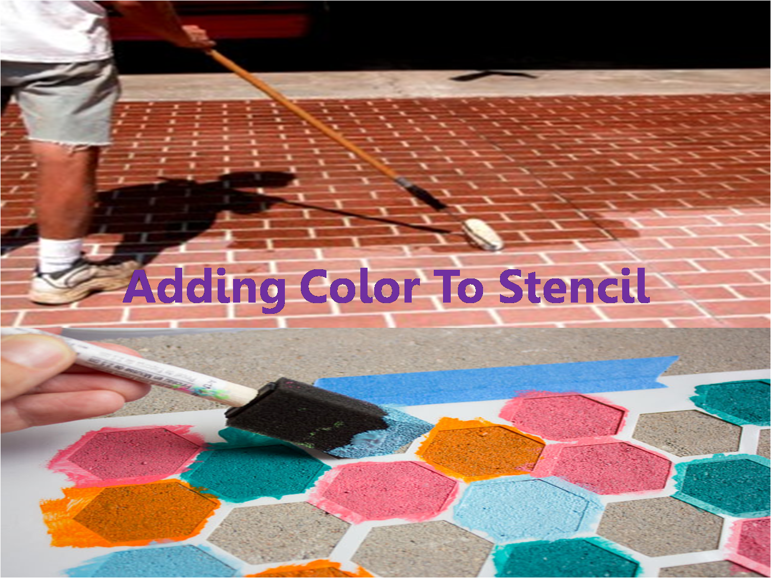 Adding Color to Stencil