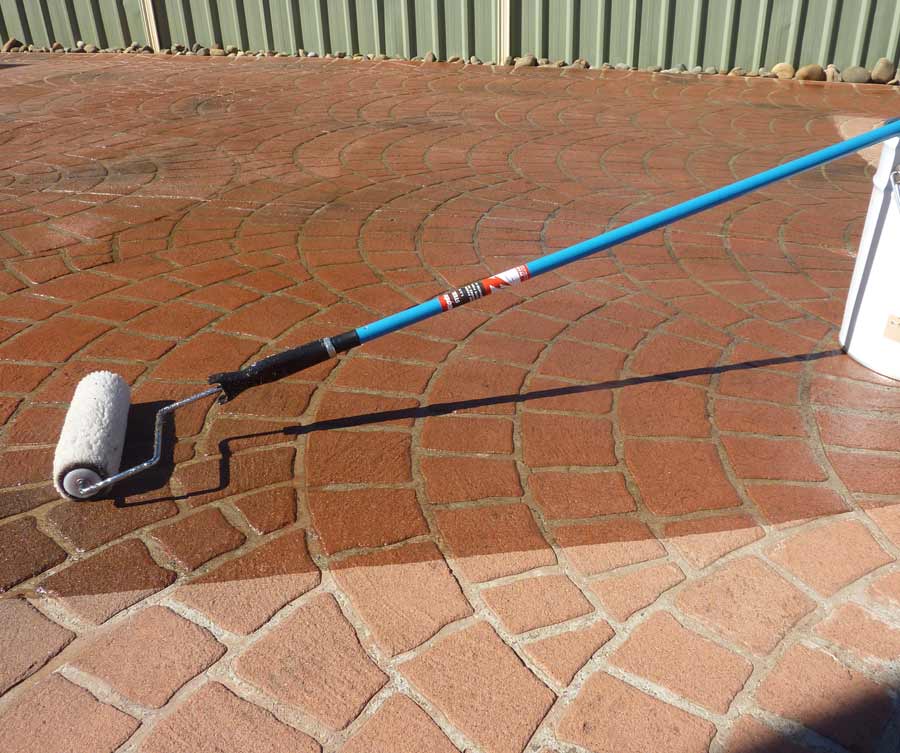 concrete-sealing finish touch