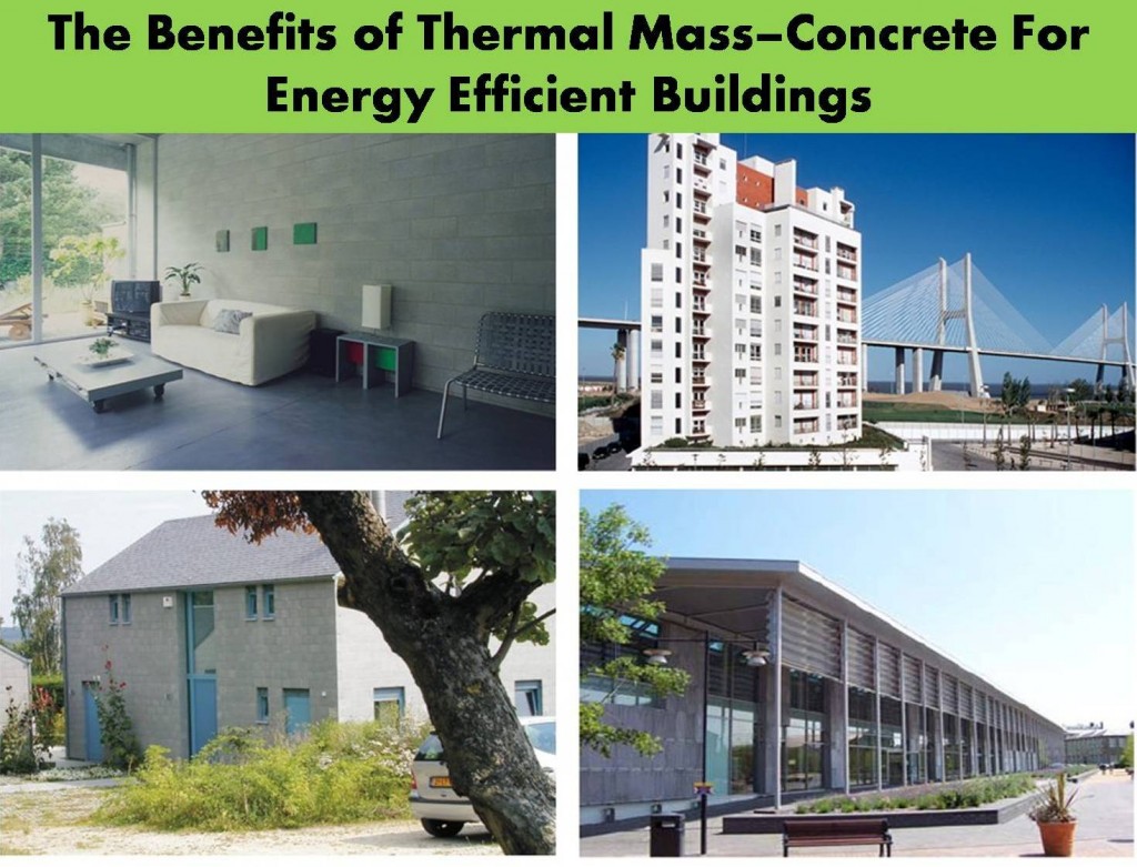 Thermal mass Concrete