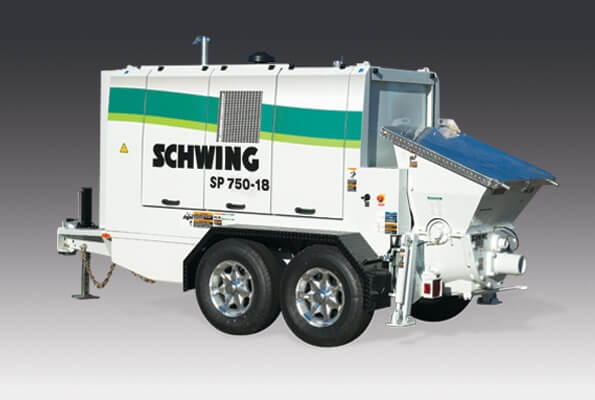 Schwing SP 750-18 Trailer Pump
