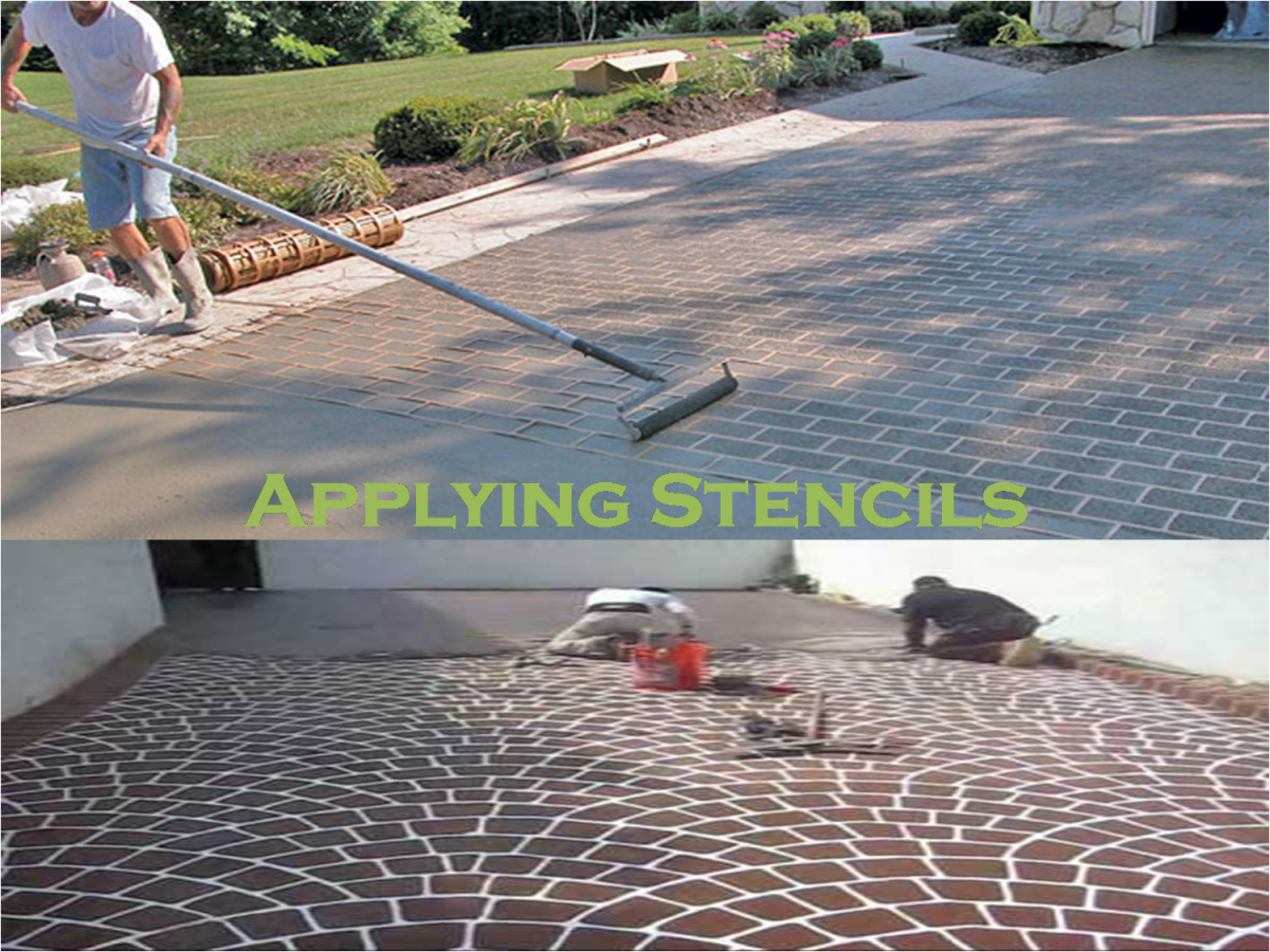 5 Easy Steps to Apply Stenciled Concrete To Your Floors - Maple ...